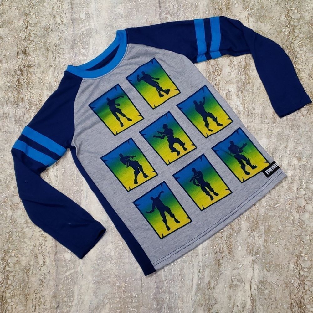FORTNITE YOUTH PJ TOP SIZE 8